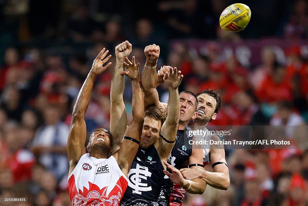AFL Rd 10 - Sydney v Carlton