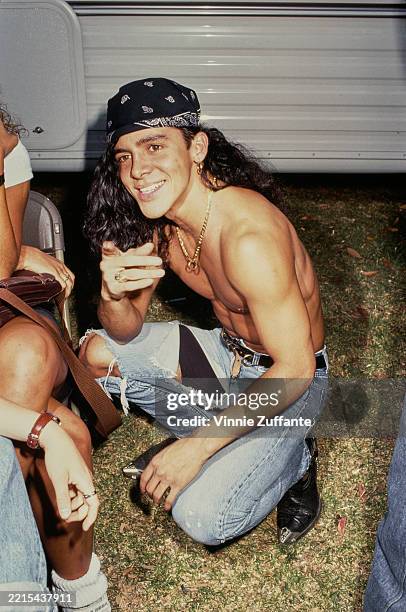 Ecuadorian Rapper Ecuadorian-born American rapper, singer and actor Gerardo, shirtless ...