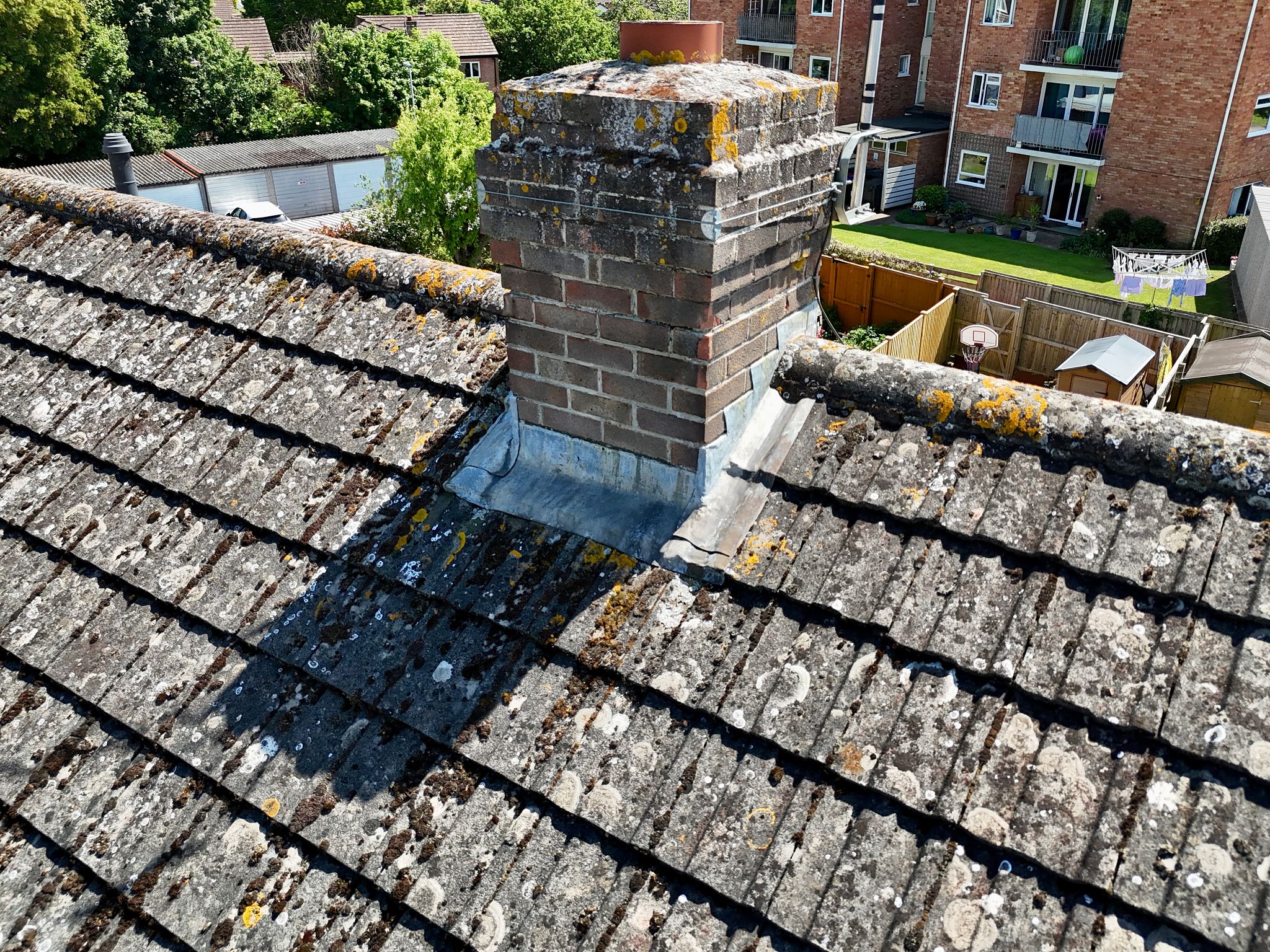 Drone Roof and Chimney Inspection Drone Roof and Chimney Inspection