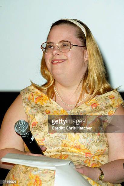 Actress, Andrea Fay Friedman attend the International Film Festival and Forum at the ArcLight, Media Forum July 27, 2003 in Hollywood, California....
