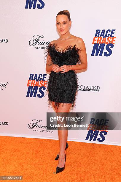 Peta Murgatroyd attends the 32nd annual Race To Erase MS Gala at Fairmont Century Plaza on May 16, 2025 in Los Angeles, California.
