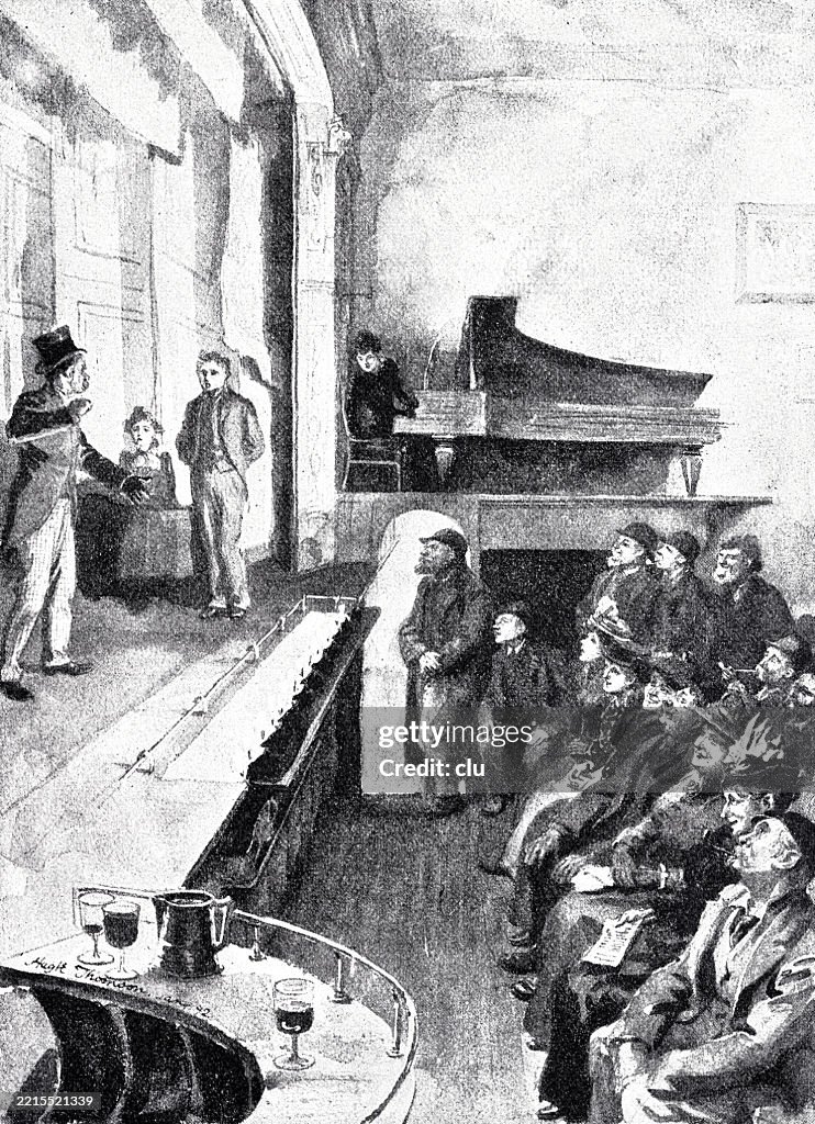 Theater performance in a workers' club