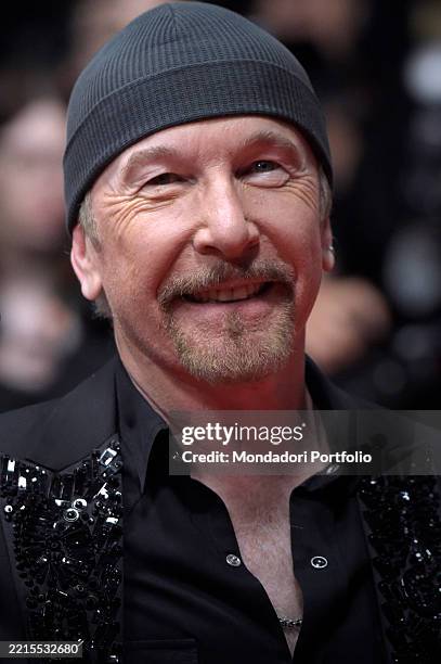 Irish musician The Edge , guitarist of the band U2, at Cannes Film Festival 2025. Red Carpet Bono: Stories Of Surrender. Cannes , May 16th, 2025