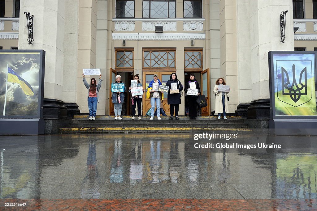 Minute Of Silence In Odesa