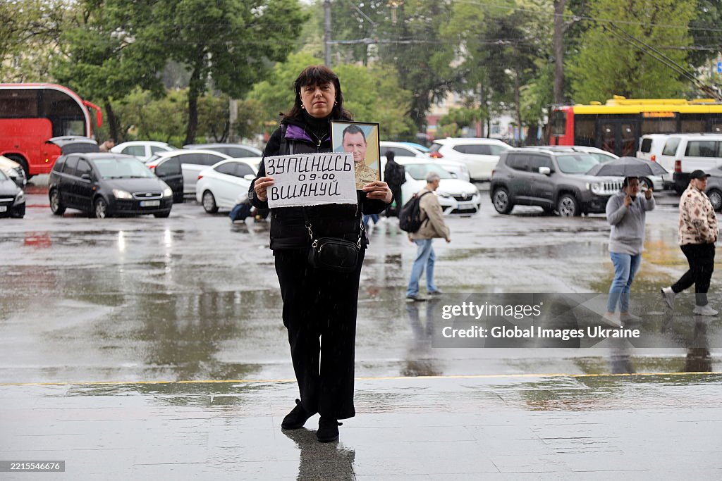 Minute Of Silence In Odesa