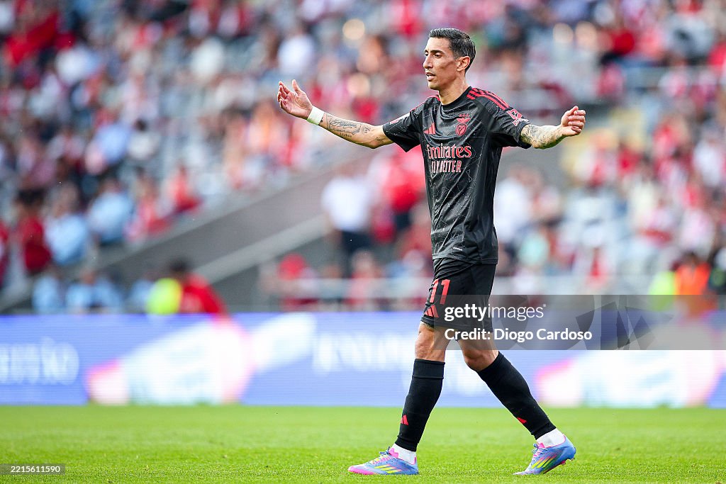 Di María has played his last league match for Benfica