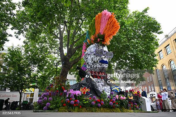 Streets of Chelsea district have been transformed with vibrant floral displays as part of the 20th annual Chelsea in Bloom event in London, United...
