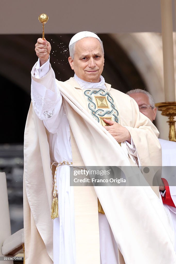 Pope Leo XIV Holds Inauguration Mass In St. Peter's Square