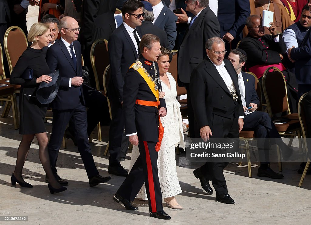 Pope Leo XIV Holds Inauguration Mass In St. Peter's Square