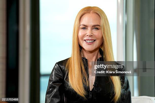 Nicole Kidman during the Kering Women in Motion Talk with Nicole Kidman at the 78th annual Cannes Film Festival at Majestic Hotel on May 18, 2025 in...