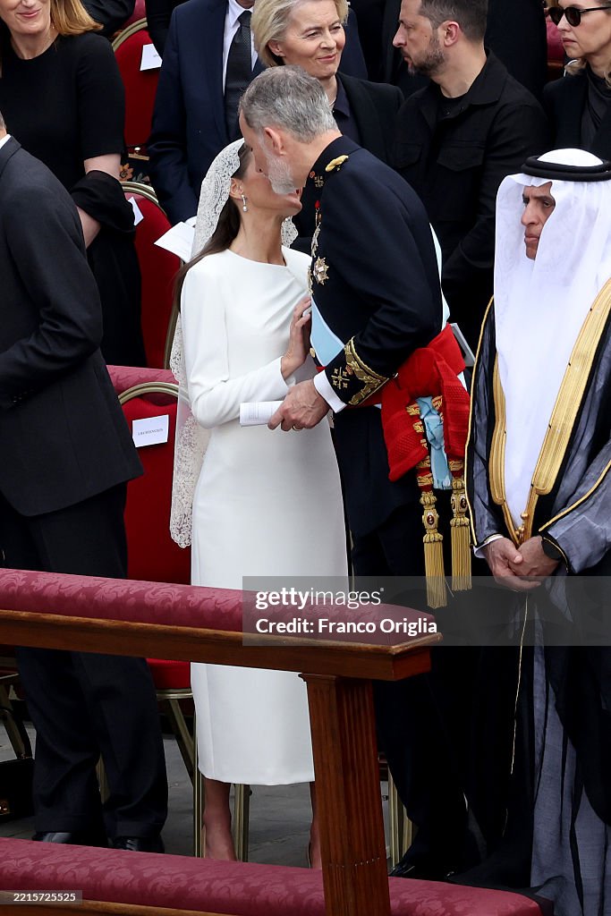 Pope Leo XIV Holds Inauguration Mass In St. Peter's Square