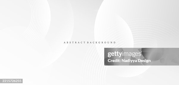 Modern circle abstract design with gray white gradient color on white background. Modern circle abstract design with gray white gradient color on white background.