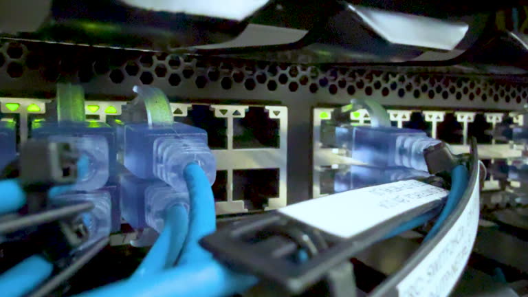 264 Cable Management Server Rack Stock Videos, Footage, & 4K Video ...