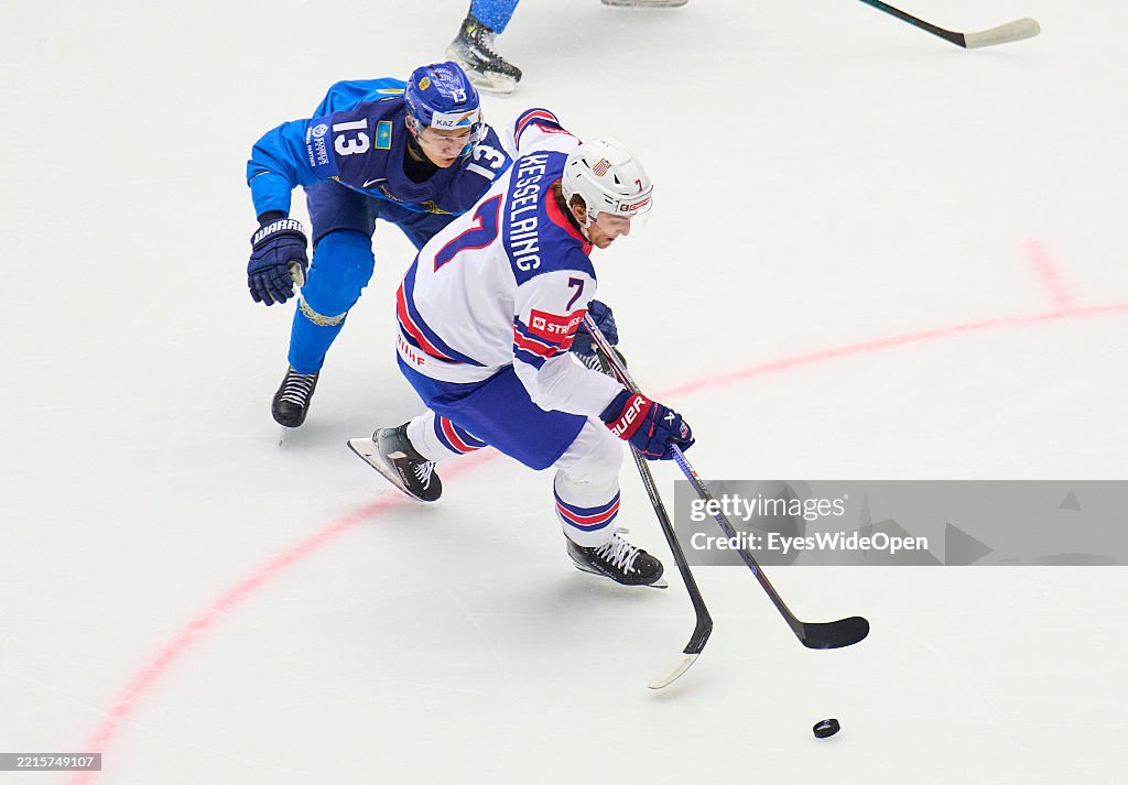 Kazakhstan v United States (1-6) - 2025 IIHF Ice Hockey World Championship