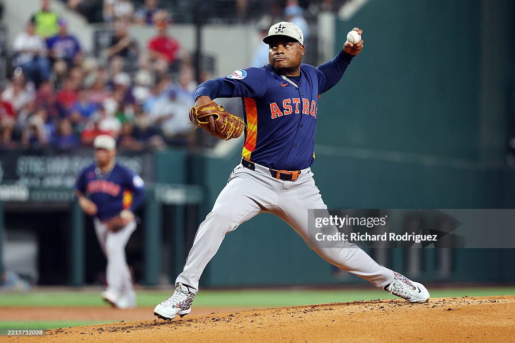Houston Astros v Texas Rangers