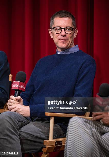 Casting director Collin Daniel attends the SAG-AFTRA Foundation Conversations Presents A Morning With Casting Directors event at The Meryl Streep...