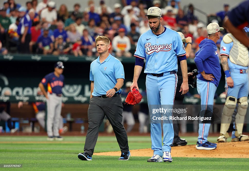 Houston Astros v Texas Rangers