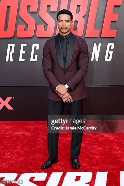 Greg Tarzan Davis attends the "Mission: Impossible – The Final Reckoning" New York Premiere at Lincoln Center on May 18, 2025 in New York City.