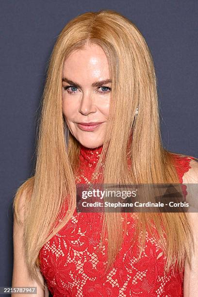 Nicole Kidman attends the 2025 Kering Women In Motion Awards and Cannes Film Festival Presidential Dinner at the 78th annual Cannes Film Festival at...