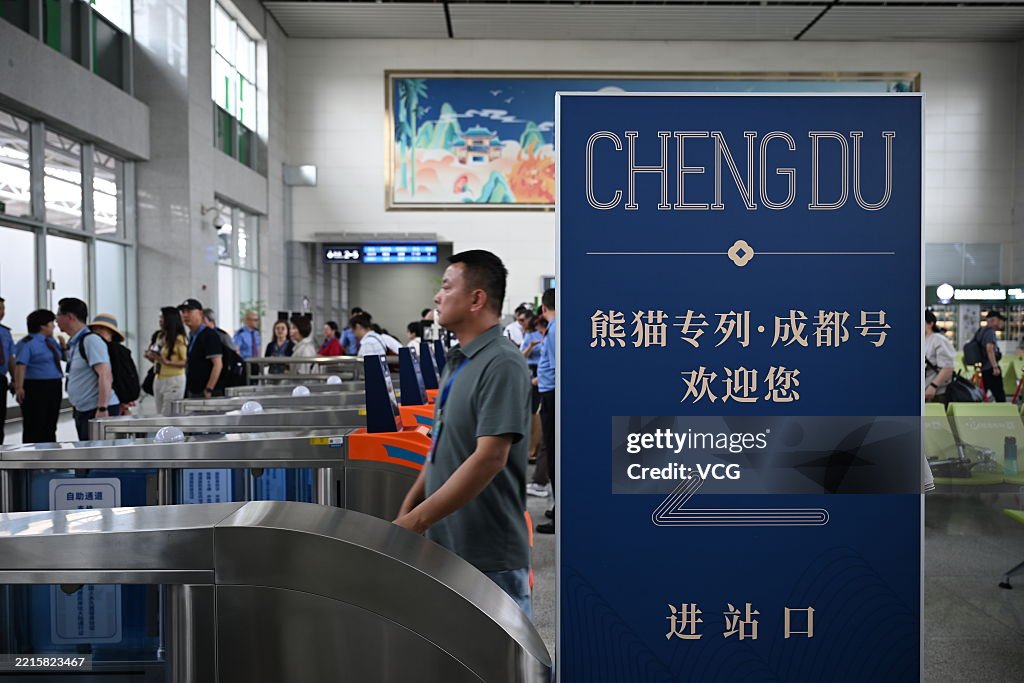 Panda Train Begins Its Inaugural Journey From Chengdu