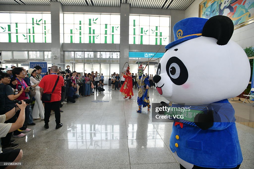 Panda Train Begins Its Inaugural Journey From Chengdu
