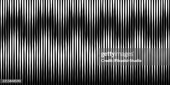 Halftone Vertical Line Gradient Background. Optical illusion with waves and transition Halftone Vertical Line Gradient Background. Optical illusion with waves and transition