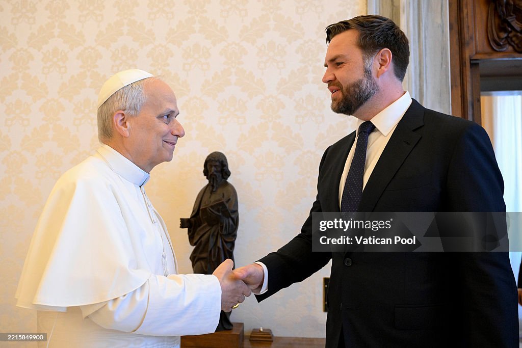Pope Leo XIV Meets With JD Vance And Marco Rubio, The Day After Inauguration Mass