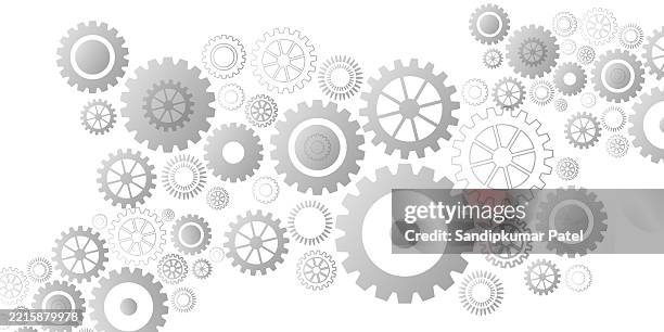 abstract technology background. modern engineering, futuristic, science communication concept. - engine blueprint stock illustrations