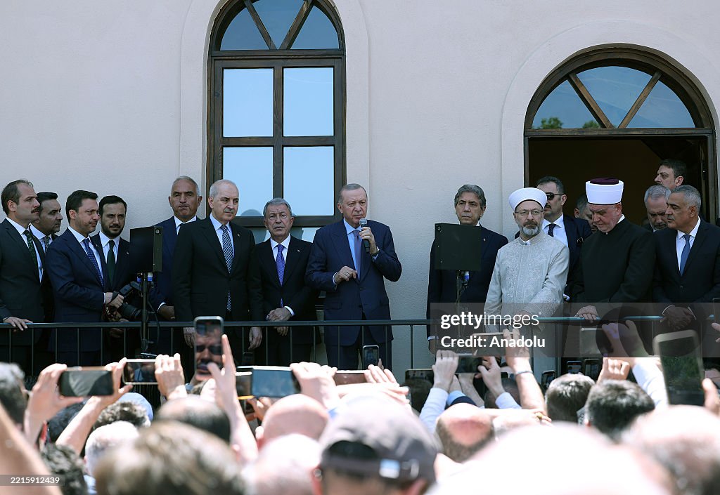 Tayyip Turkish President Recep Tayyip Erdogan attends the inauguration... News ...