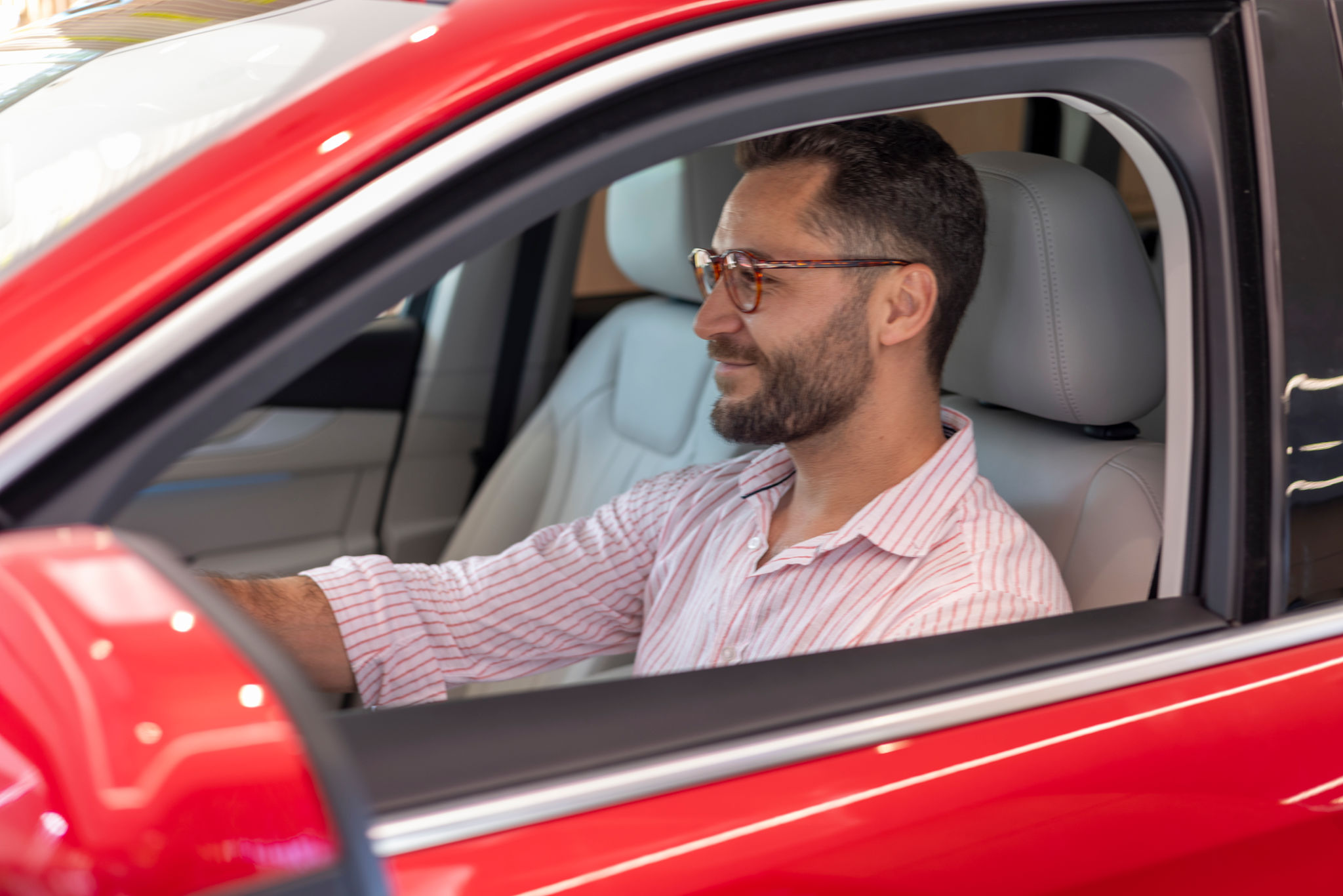 test driving