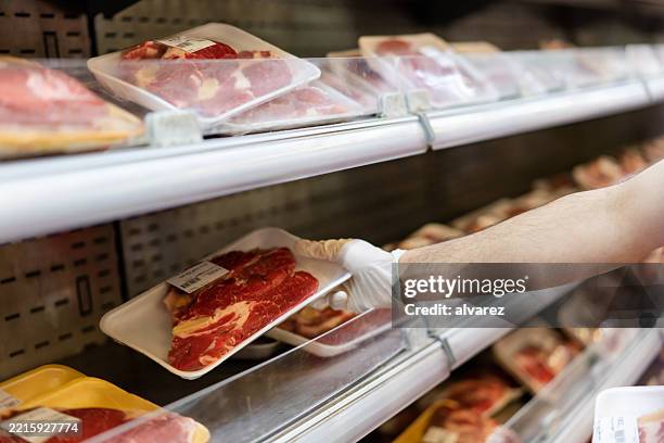 Meat Store Rack 1,247 Plastic Rack Stock Photos, High-Res Pictures, and Images - Getty ...