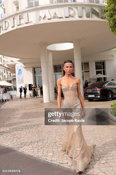 Skye Hankey is seen at Hotel Martinez during day seven of the 78th Cannes Film Festival on May 19, 2025 in Cannes, France.
