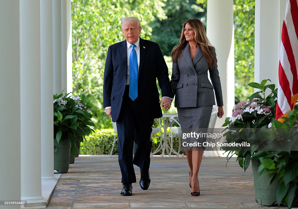 President Trump, Joined By First Lady Melania Trump, Signs TAKE IT DOWN Act Into Law