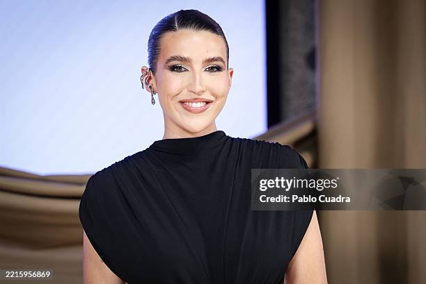Alba Díaz attends the "Las Berrocal" premiere at Espacio Movistar on May 19, 2025 in Madrid, Spain.