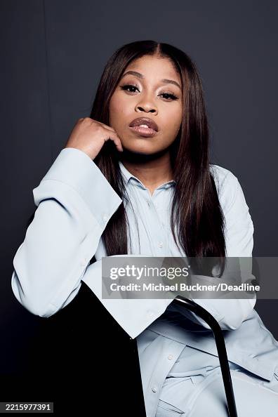 Fishback Actor Actor Dominique Fishback is photographed for Deadline at the Deadline ...