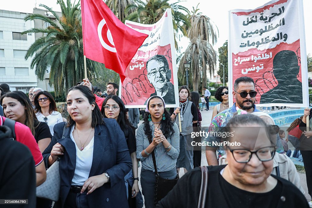 Symbolic Visiting Room In Solidarity With Ahmed Souab In Tunis