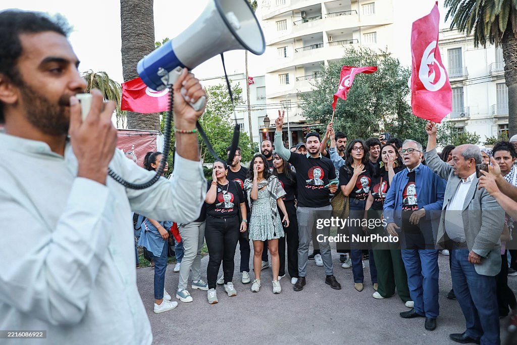 Symbolic Visiting Room In Solidarity With Ahmed Souab In Tunis