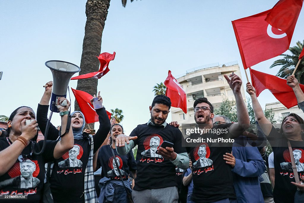 Symbolic Visiting Room In Solidarity With Ahmed Souab In Tunis