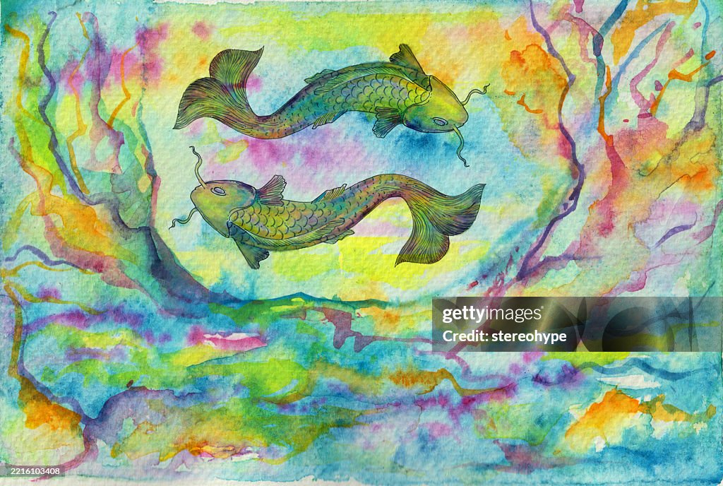 Two fish pond