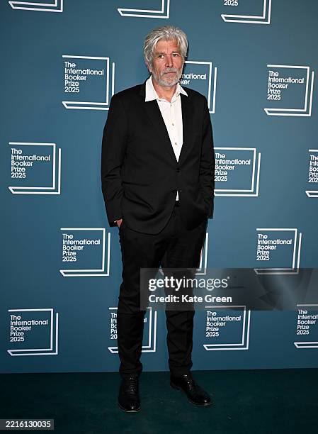 Karl Ove Knausgård attends The International Booker Prize 2025 Winner Announcement at the Tate Modern on May 20, 2025 in London, England.