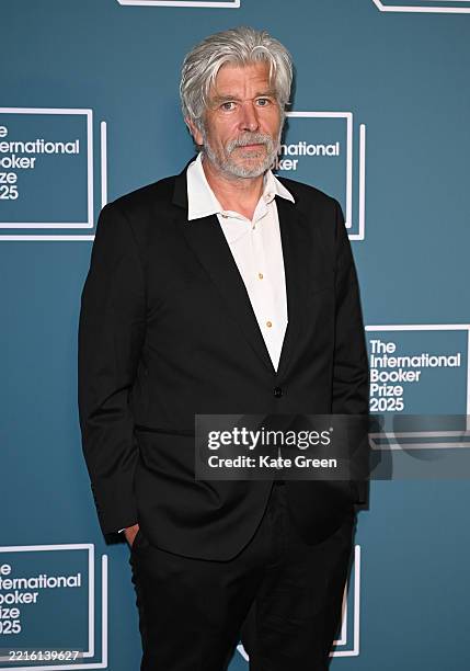 Karl Ove Knausgård attends The International Booker Prize 2025 Winner Announcement at the Tate Modern on May 20, 2025 in London, England.