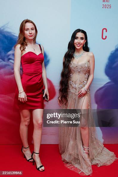 Sandu Ina Ina Golovina and Sandy Aouad attend the