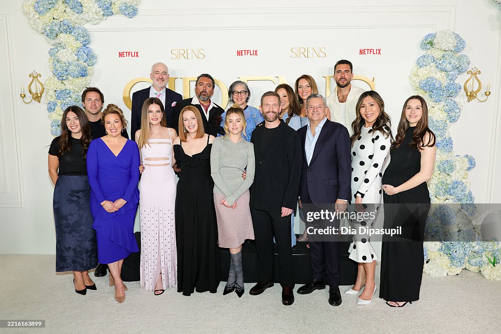 Netflix's "Sirens" World Premiere