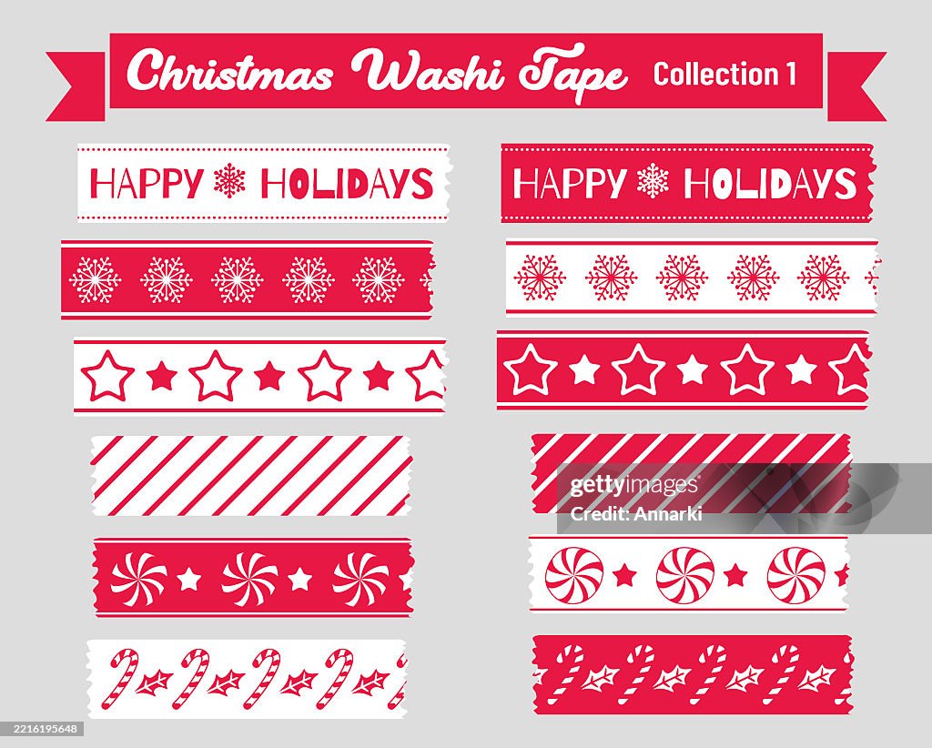 Christmas Washi Tape Collection 2