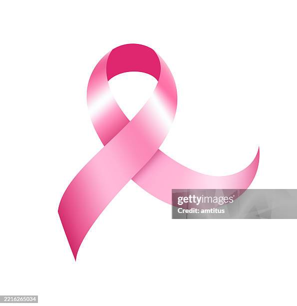 illustrations, cliparts, dessins animés et icônes de icônes de sensibilisation au cancer du sein - ruban de lutte contre le cancer du sein
