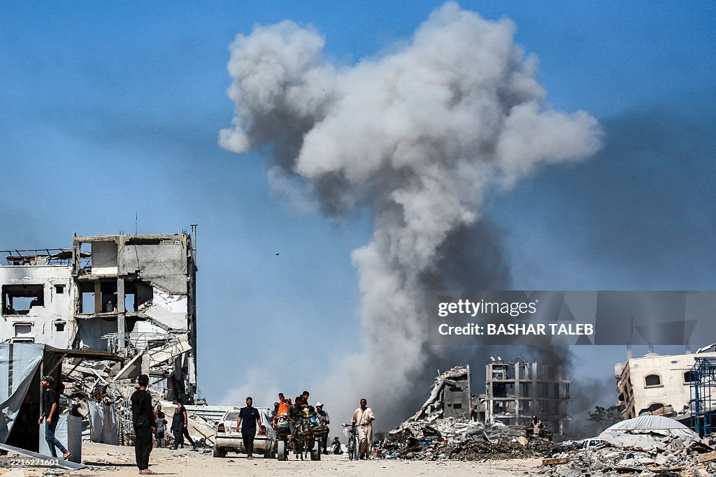 TOPSHOT-PALESTINIAN-ISRAEL-CONFLICT