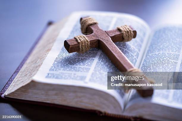 holy bible. - bible stock pictures, royalty-free photos & images