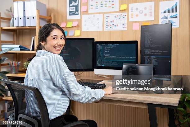 freelance coder typing javascript code on computer to... 922 Code Editor Stock Photos, High-Res Pictures, and Images - Getty Images
