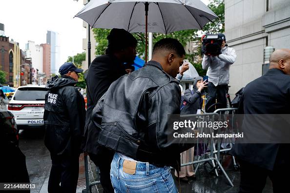 Manhatttan Rapper Rapper Kid Cudi arrives at the Manhattan Federal Court during the ...