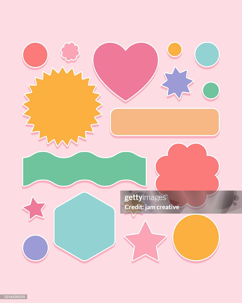 Cute shape assortment